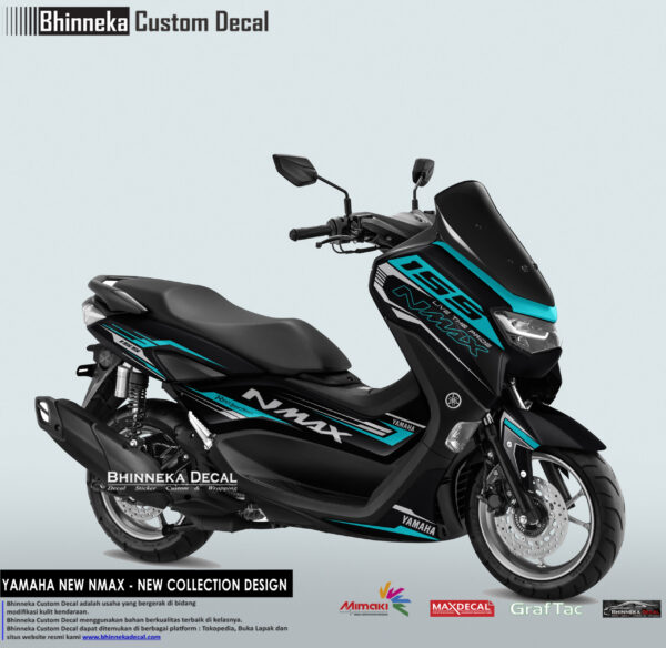 DECAL STICKER YAMAHA N MAX NEW155-TOSKA