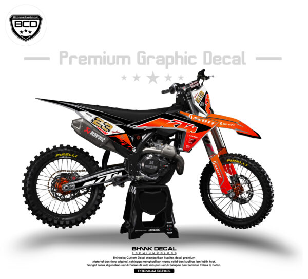 DECAL STICKER KTM 2023 42